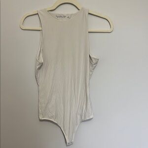 Abercrombie & Fitch Cream Bodysuit